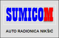 AUTO RADIONICA SUMICO M NIKSIC