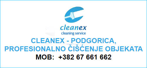 CLEANEX - PODGORICA, PROFESIONALNO ČIŠĆENJE OBJEKATA