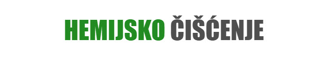 HEMIJSKO CISCENJE PODGORICA