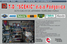 SCEKIC AUTO PODGORICA CRNA GORA